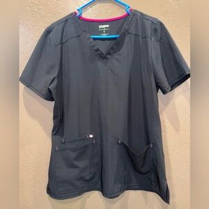 Scrubstar Black Short Sleeve Women's Top